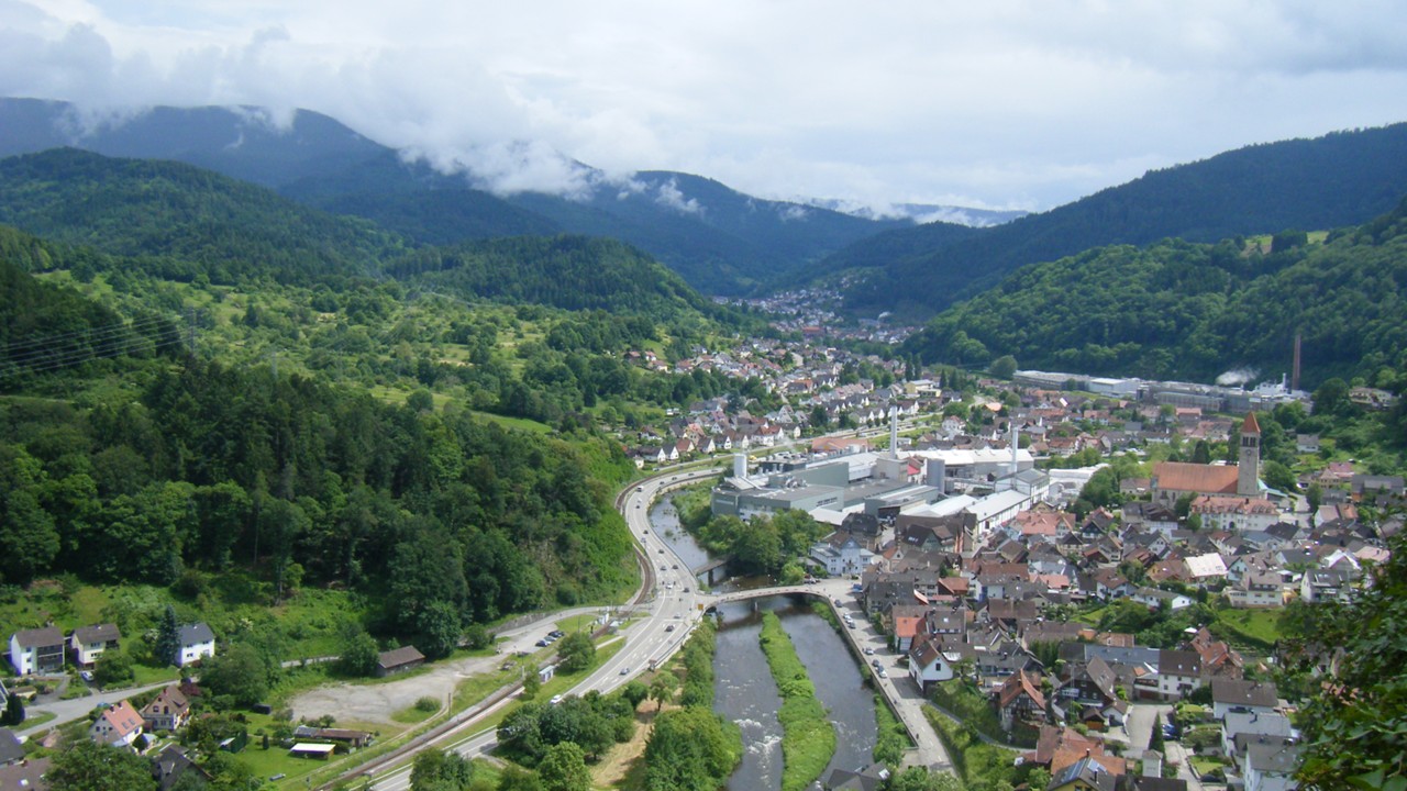 Blick ins Murgtal