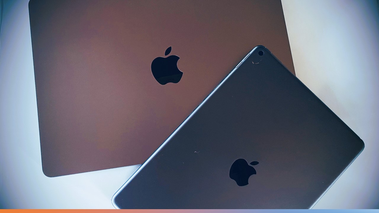 Bild von einem Apple Mac und Apple IPad